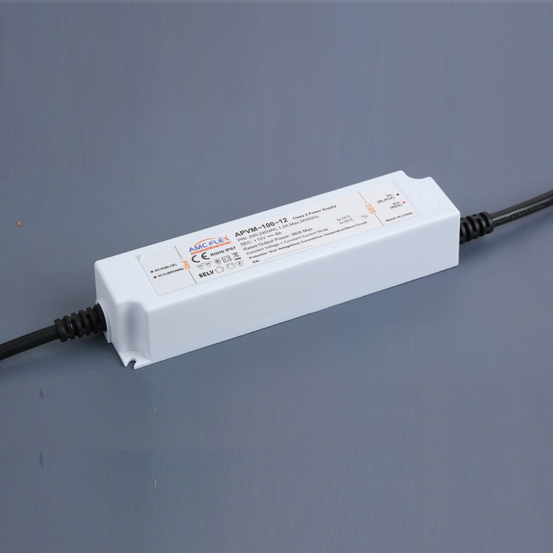 100W 12V Plastic Waterproof LED Drivers for LED Strips Module Signs
