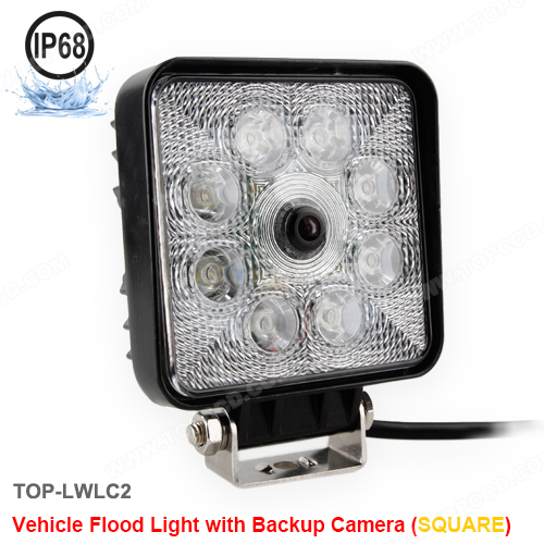 Farm Equipment LED Working Lamp Built-In Camera from Topccd (TOP-LWLC2)