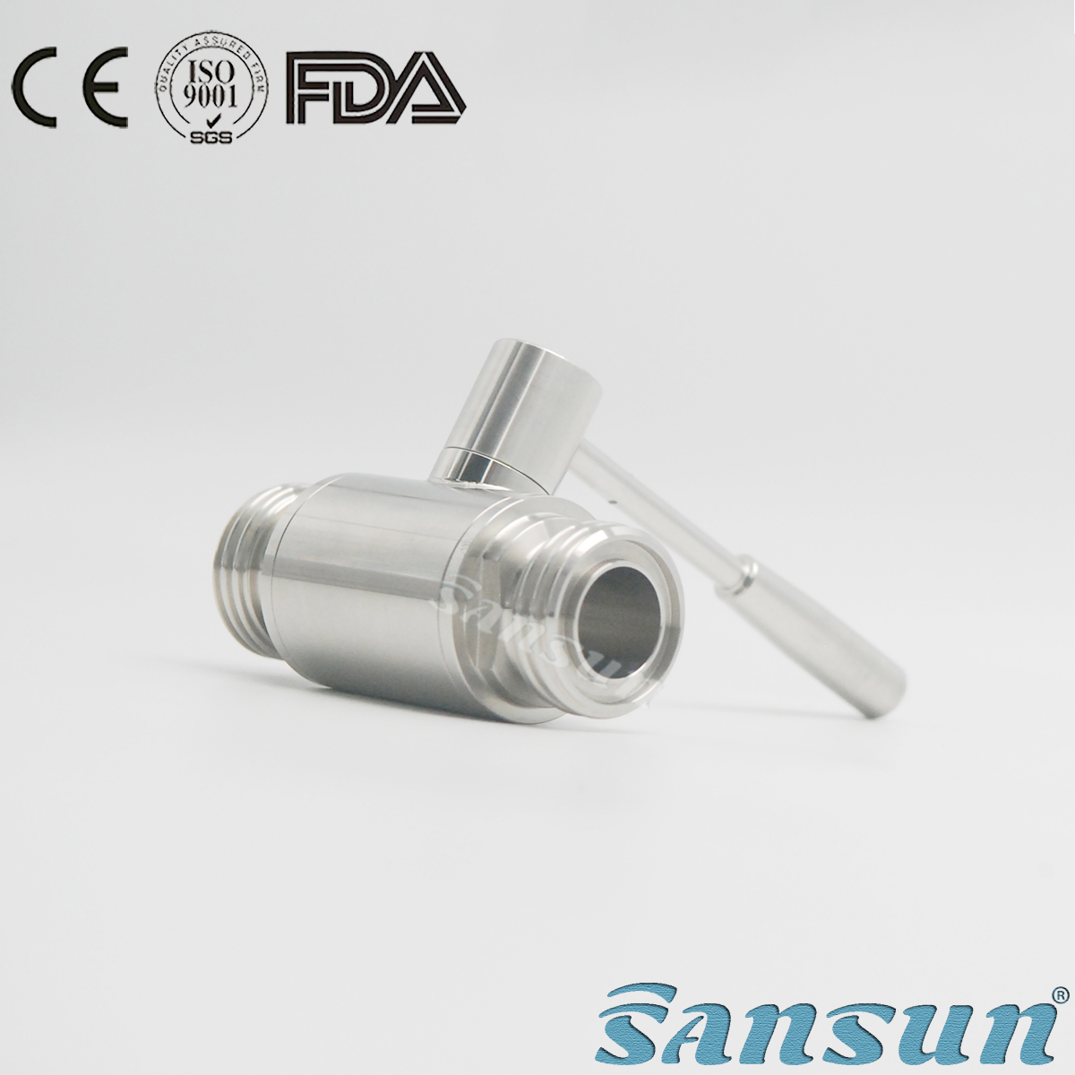Sanitary Stainless Steel Male Ball Valve Manual
