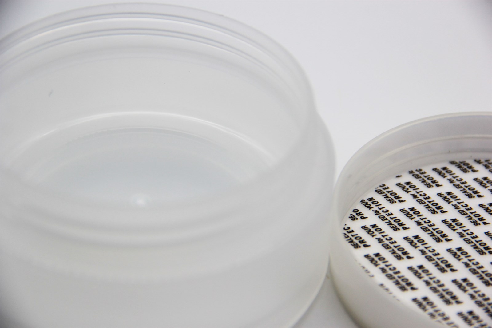 Cosmetics Packaging Bottle Jar Spot Scrub Cream Jar 100g Frosted Translucent PP Plastic WideMouth Bottle