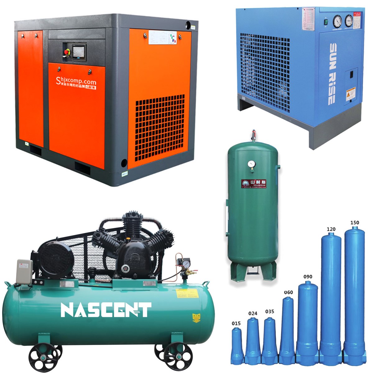 Customized Screw Scroll Type Air Compressor
