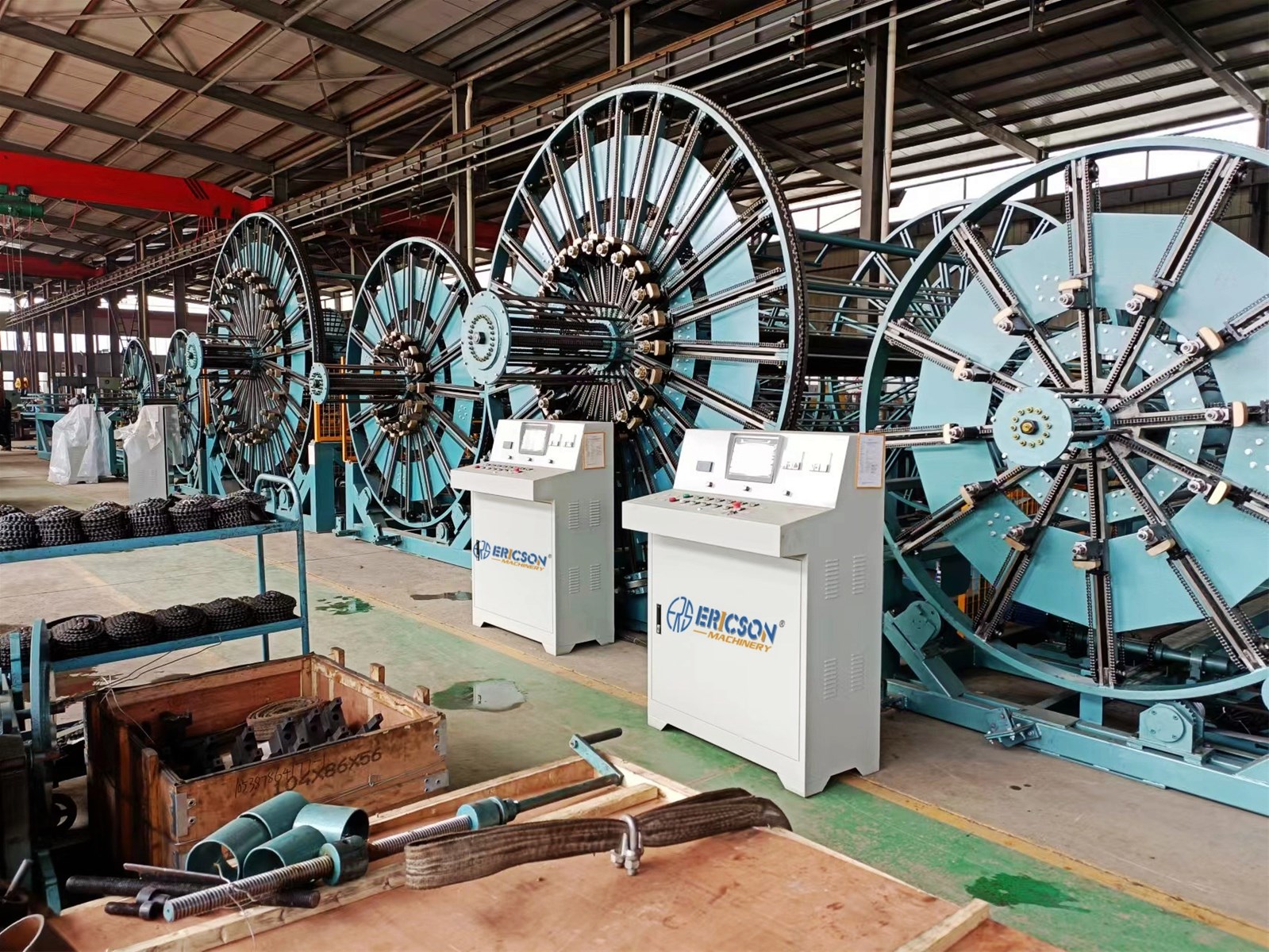 Cage Welding machine for Reinforced pipes to Iran8002400