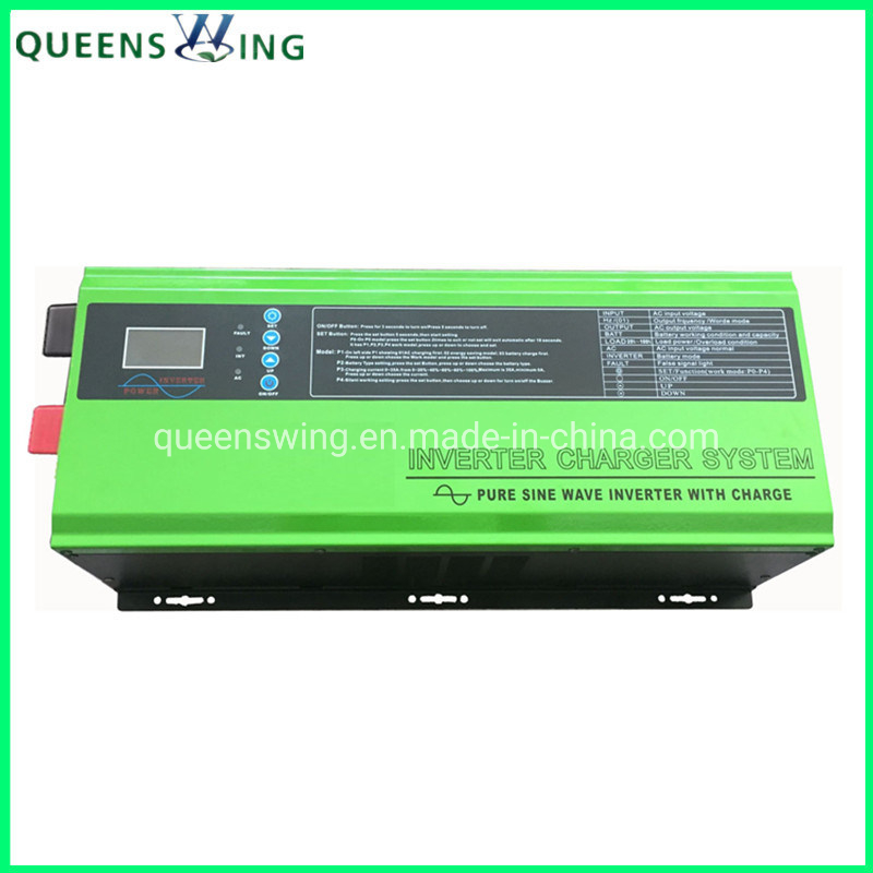 Split Phase Low Frequency Inverters 5kVA/3kw 120/240VAC Dual Output UPS Charger MPPT Hybrid Solar Power Inverter