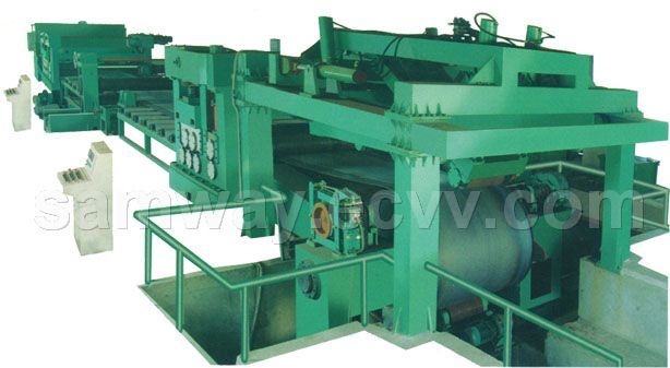 HR coil uncoiling-leveling-cut to length-stacking line slitter line cut to length line