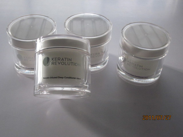 200gram round plastic cosmeticfor acrylic jar