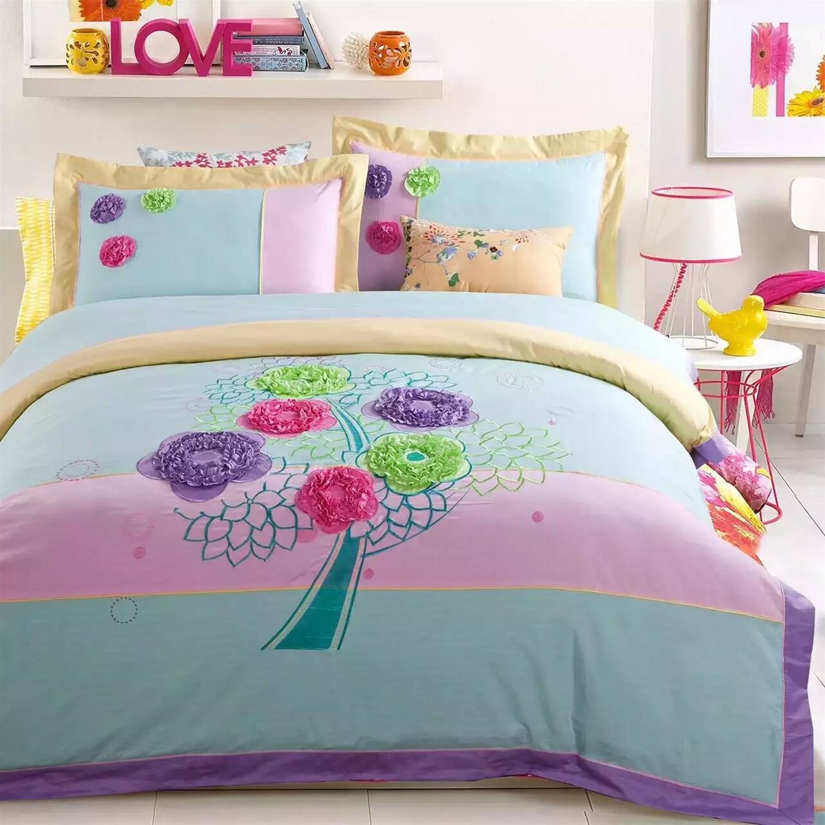 household cotton queen and king duvet cover