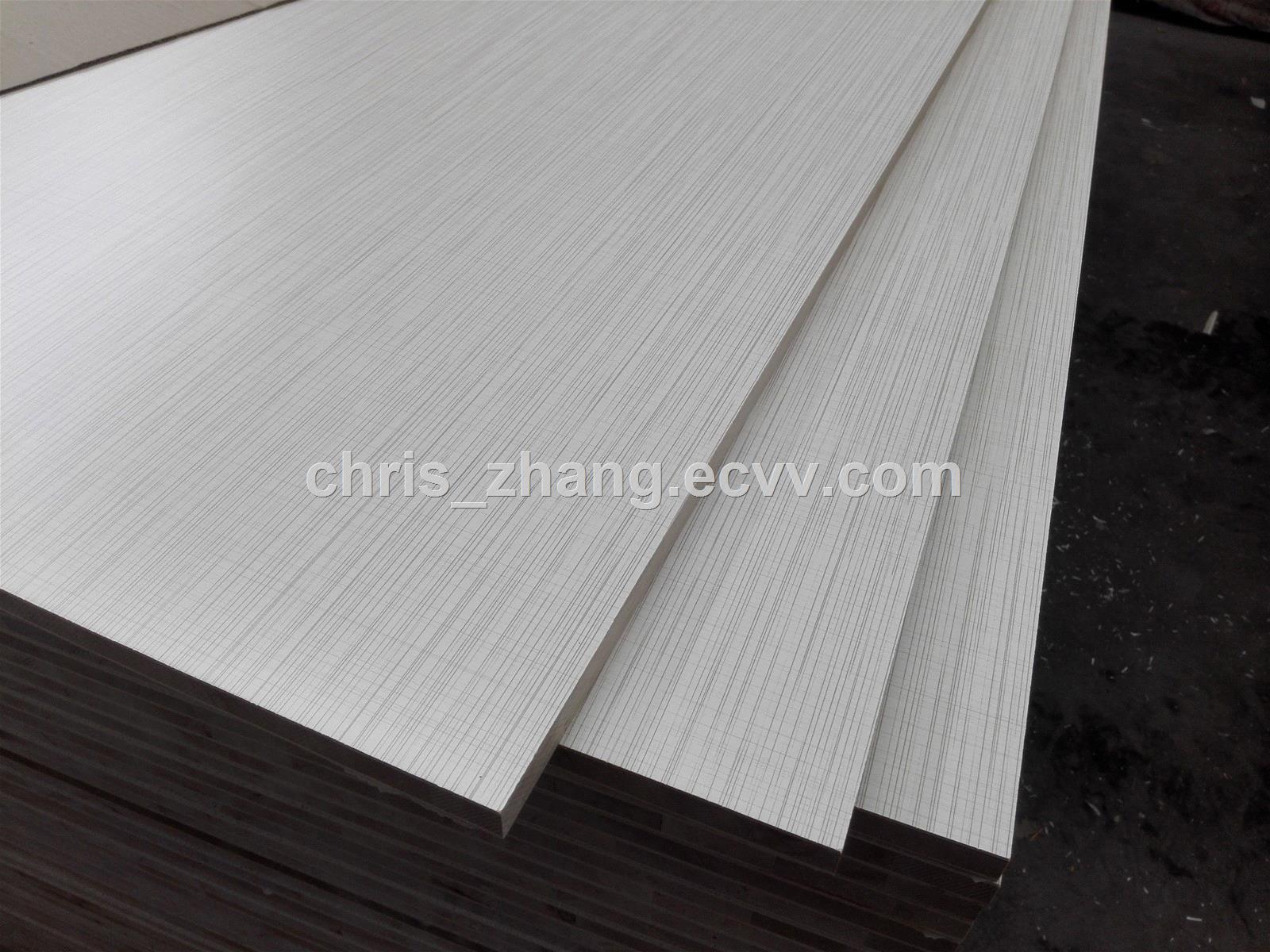 Melamine laminated plywoodMelamine Faced Particle Board