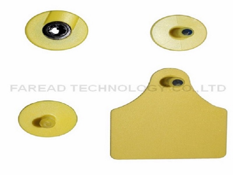 Passive rfid tag Animal ID ear tag for Pig cattle tracking for Livestock Identification
