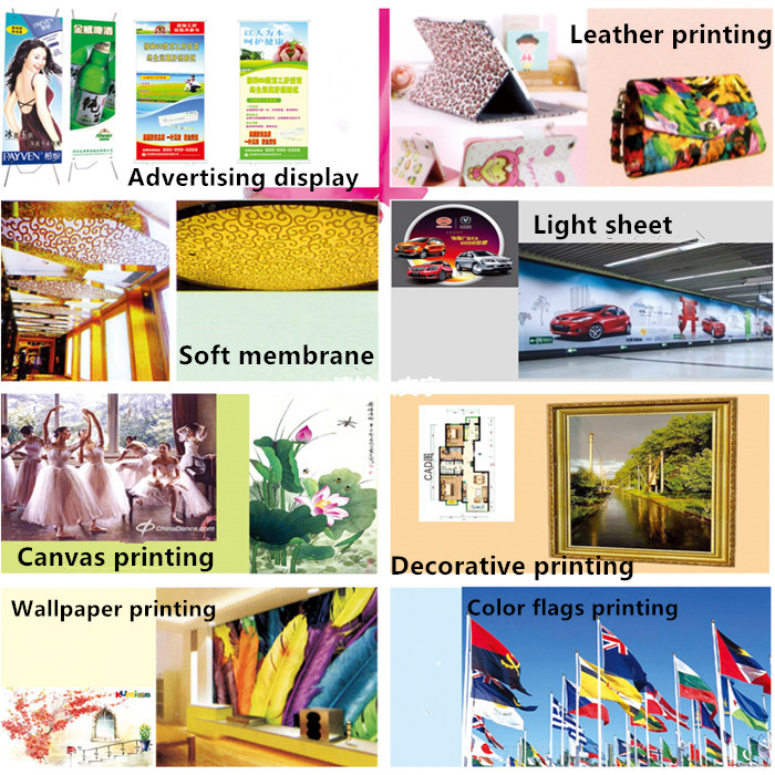 Small business eco solvent digital printer for paper printing