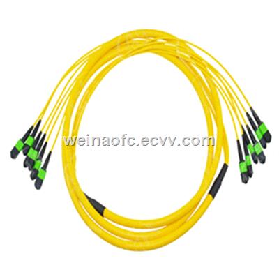 Fiber Optic Patch Cord Jumper Cable MPOMPO 72 cores fibers singlemode