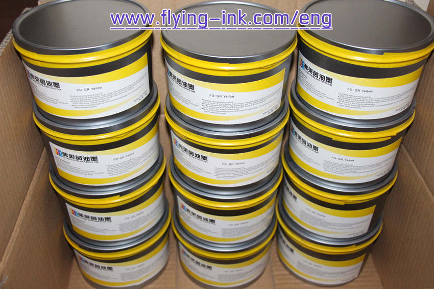 Polyester fabric used offset heat transfer printing ink
