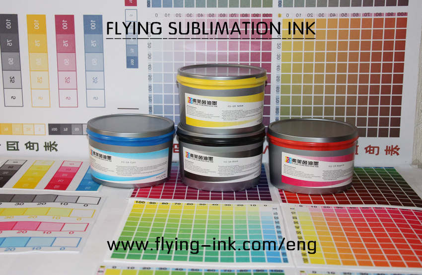 Flying dye sublimation ink for textile transfer printing in Peru