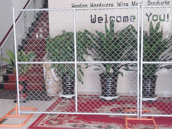 USA Market Temporary Chain Link Fence Anping Factory