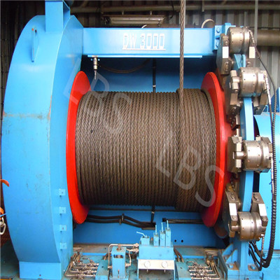 electric lebus grooved winch mchine marine for marine mine drilling rig boat crame