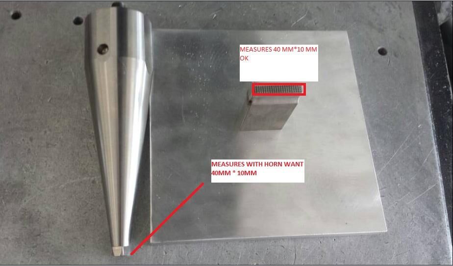 15khz20khz Ultrasonic plastic welding horn ultrasonic welder horn
