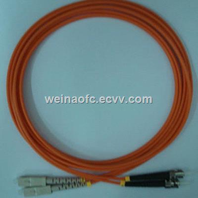 Fiber Optical Patch Cord SCST Multimode Duplex PVC LSZH