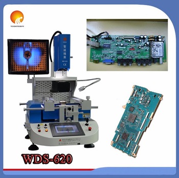 2017 best stabilized reflow laptop chip station WDS620 laptop optical BGA chip rework equipment xbox bga repair machine