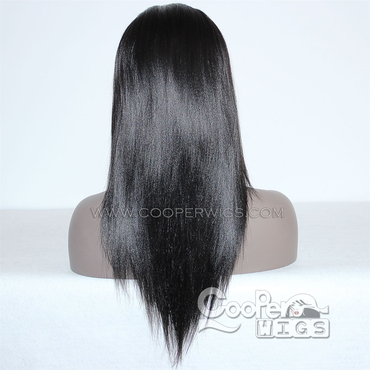 Cooper Wigs Lace Front Human Hair Wigs for Women Black Color Brazilian