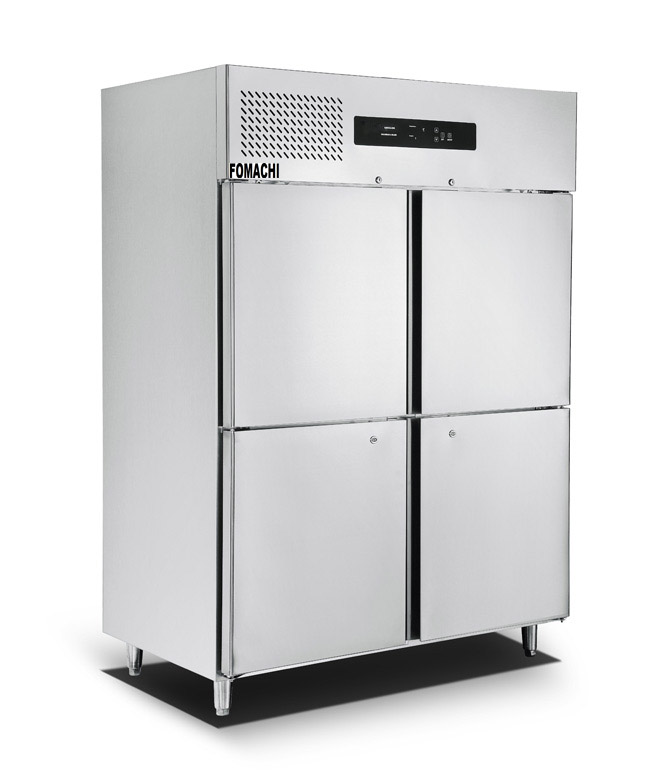 Upright Freezer 4 Gates Door All Stainless Steel Body Deep Freezer FMXBC363D