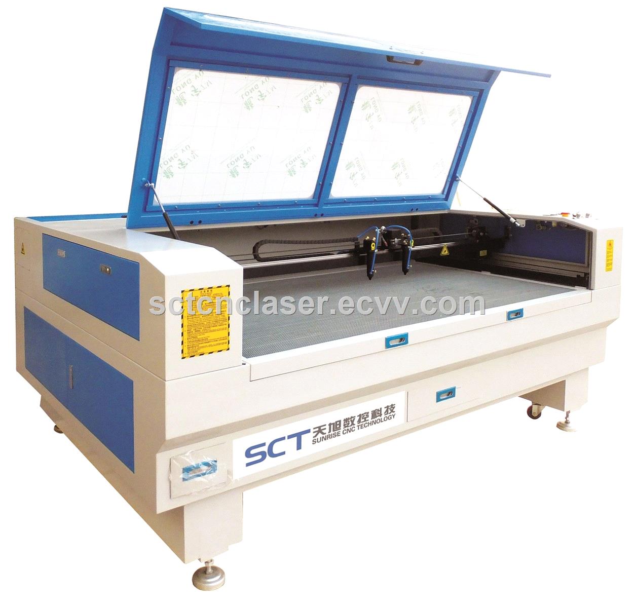 SCT 1390 130Wats Double Head Laser Engraving Cutting Machine