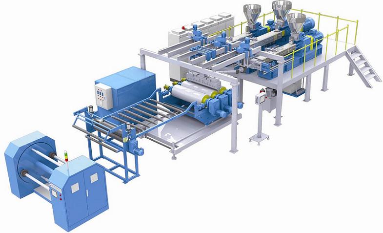 PPPSPE Mono Or Multi Layer Sheet Line