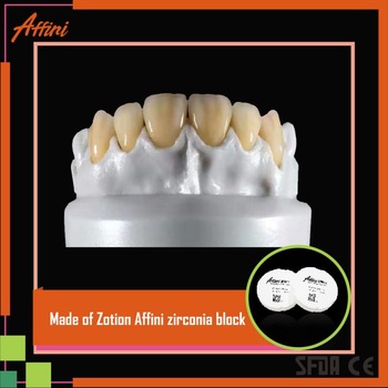 Dental lab material zirkonzahn 9520mm zirconia block