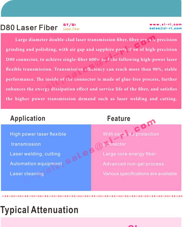 FSI600 FSI400 SFI300 SFI200 Laser Fiber