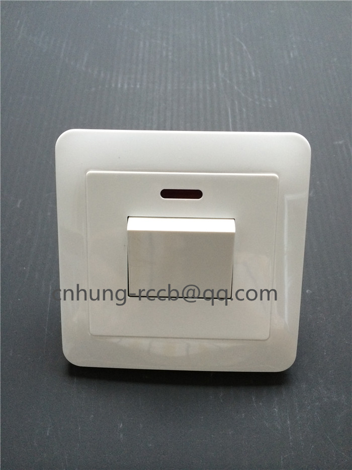 45A 1 Gang DP Switch with Neon CNHUNG Switch