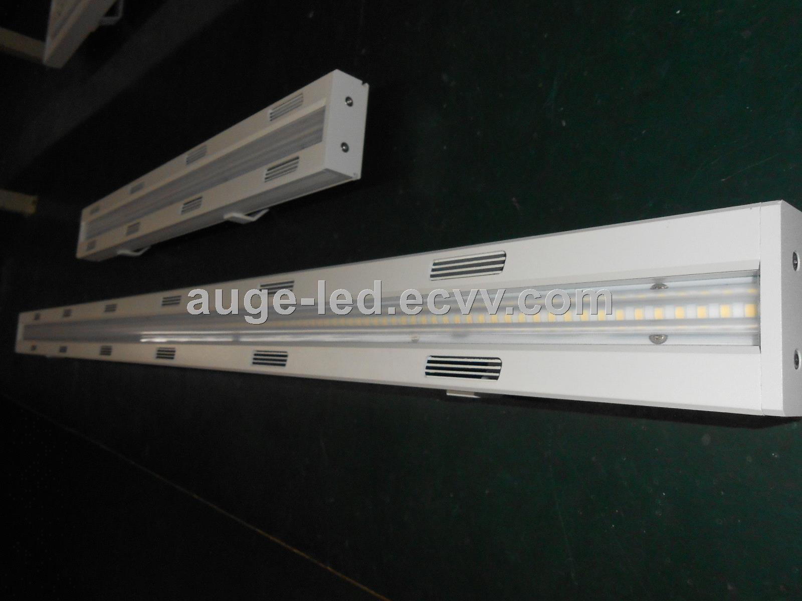 600mm 50W led linear high bay light 06m linear industrial lighting for warehouse 010V dimming line trunking system