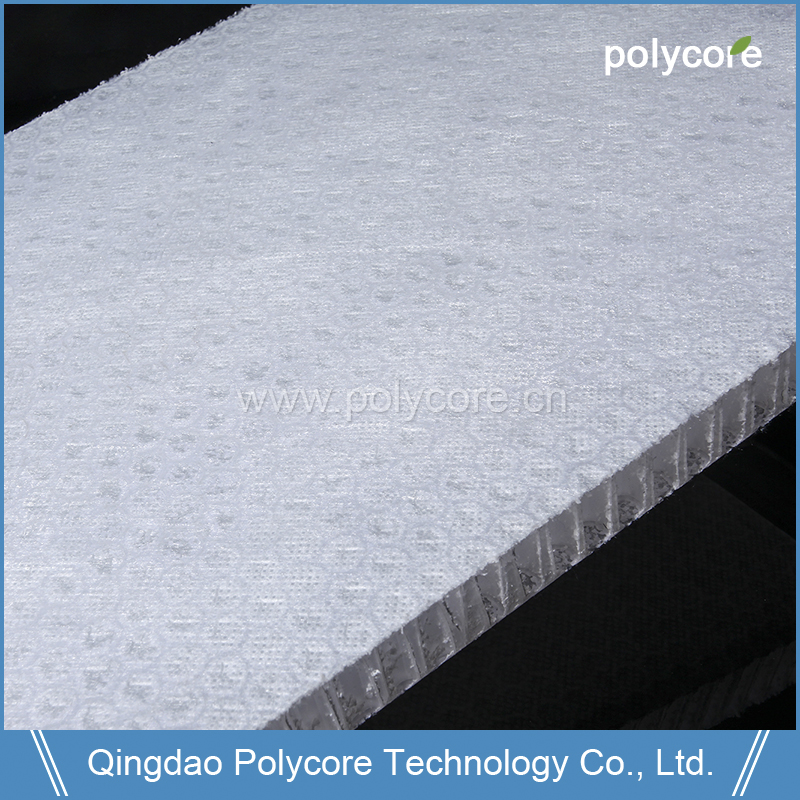 stiffness strength light weight polypropylene Honeycomb Panel act as core material in fiberglass sandwich panel