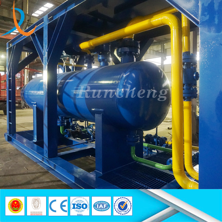 Three phase gravity separator 3 phase separator for oil and gas field production
