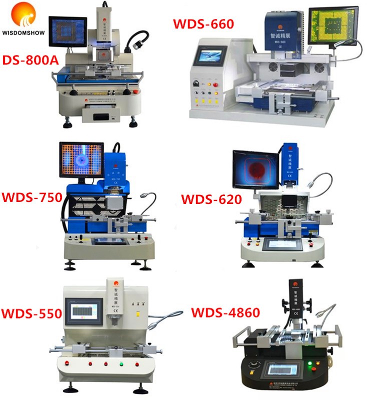 WDS620 motherboard repairing solder type bga rework station for ic chip replcement tool