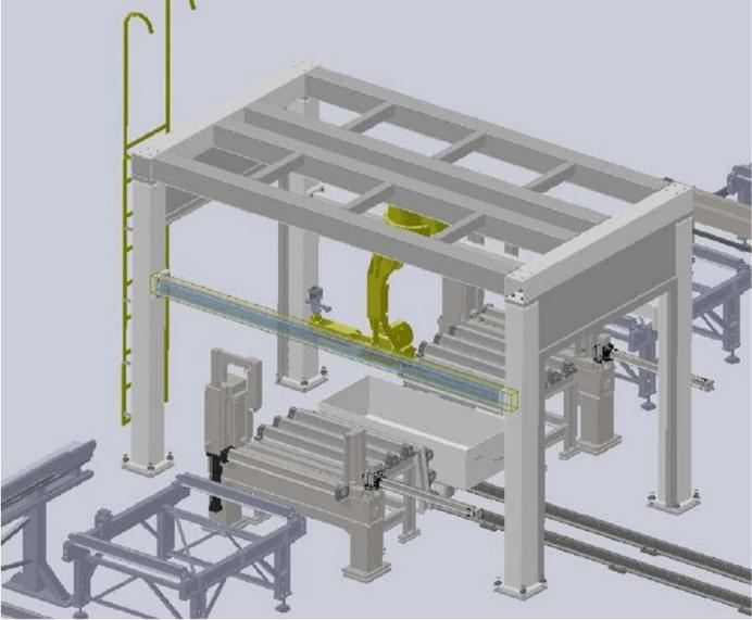 steel HI beam and steel tube cnc plasma cutting robot machine