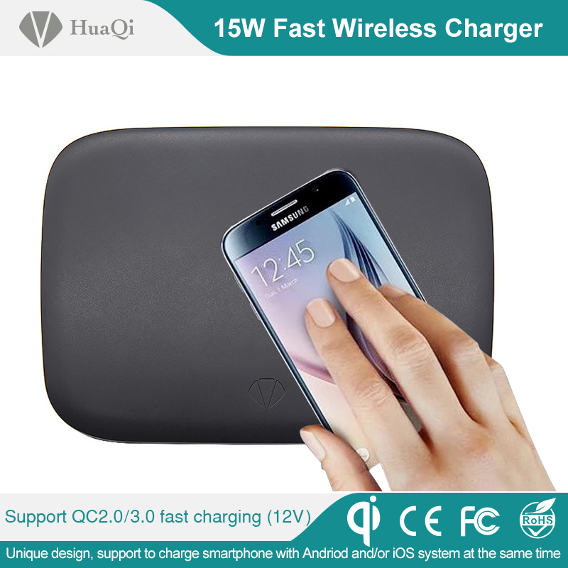 16 Coils Fast Wireless Mobile Charger with Supports both on Android iOS System