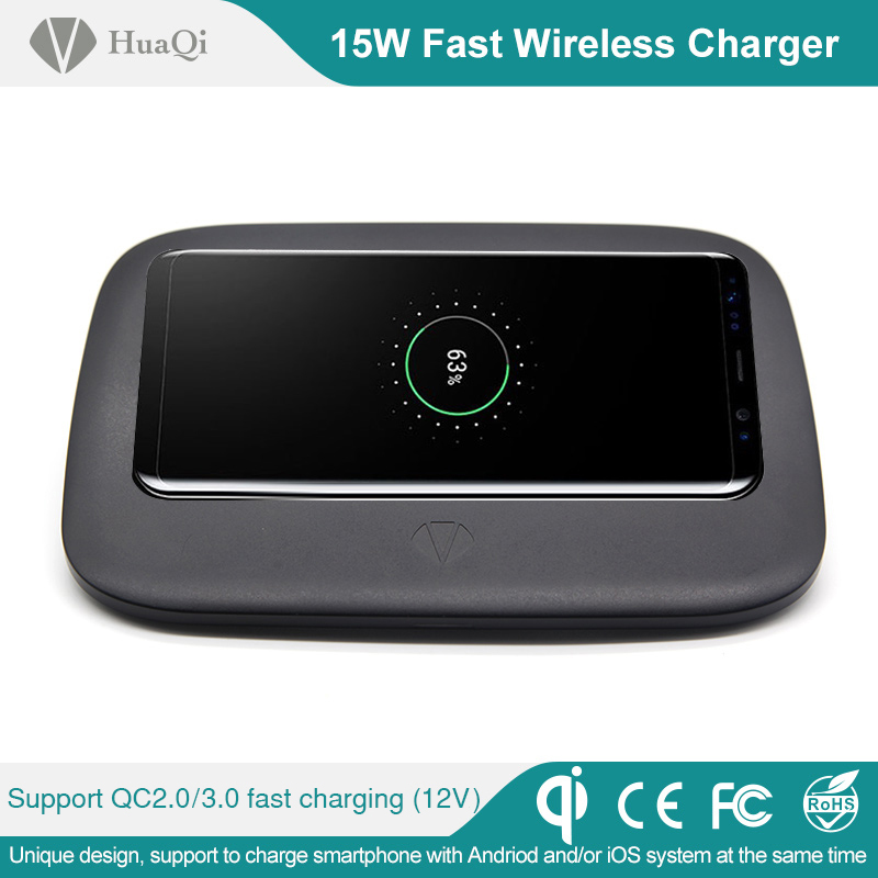 16 Coils Fast Wireless Mobile Charger with Supports both on Android iOS System