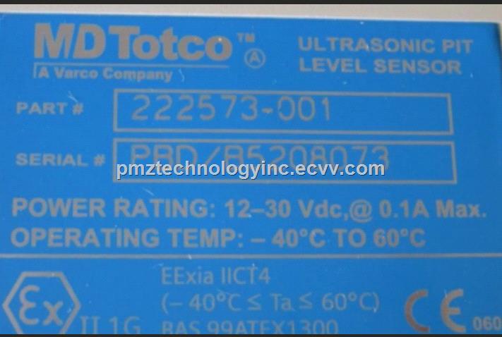 MD TOTCO RG2030A CONTROL PNEUMATIC LOGIC ASSY