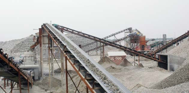 Belt conveyor system for Coal Sand Ore Stone industry