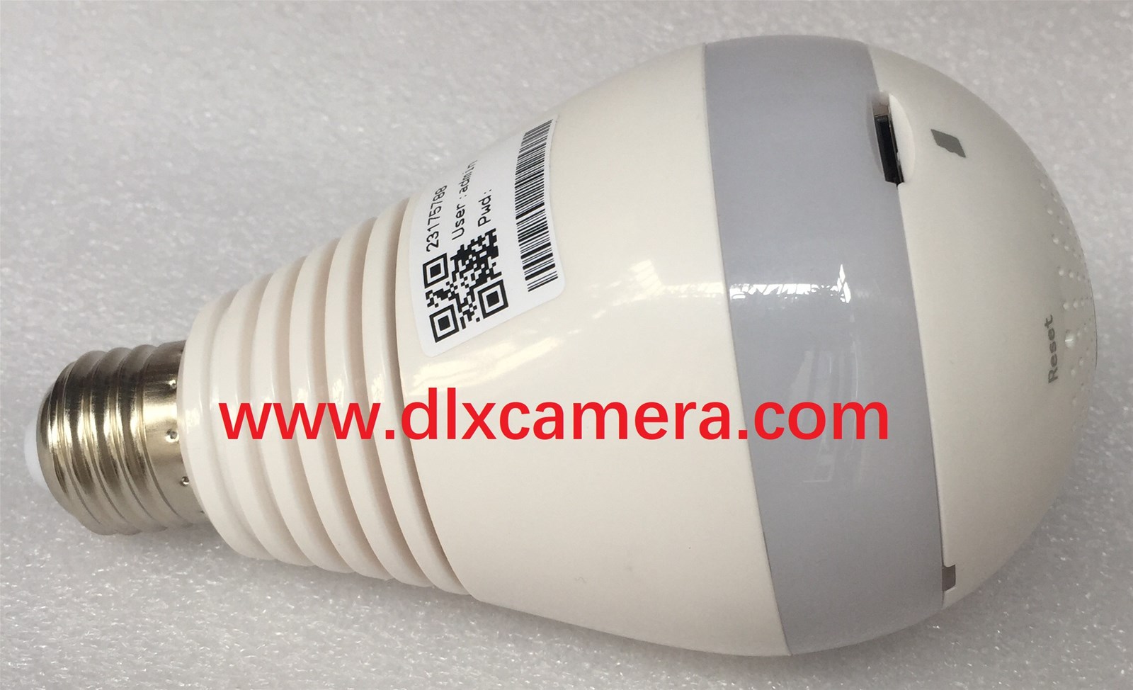 2Mp 1920x1080P 360 VR 3D Panoramic P2P Wireless IP Light Bulb Camera Plug Play Support Remote Control Light Bulb