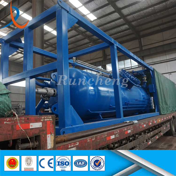 High pressure skid mounted buffer storage tank surge vessel buffer vessel with competitive price