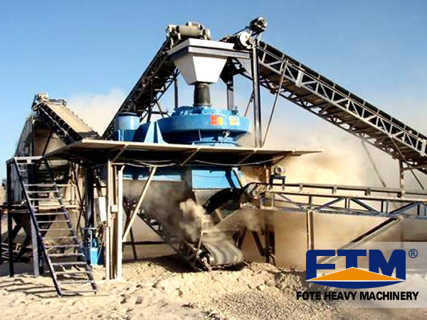 India High Effecient Granite Sand Making MachineProfessional Sand Maker with ISO CE