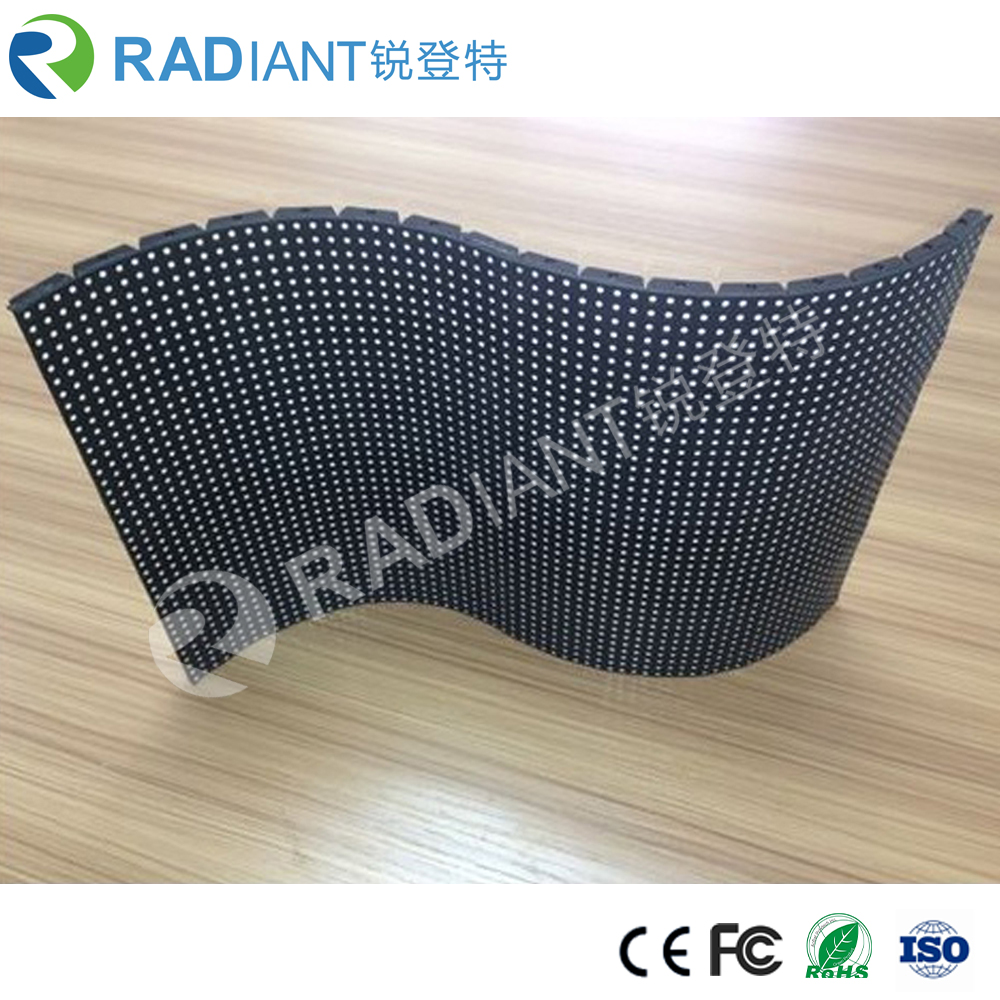 P6 Project of Soft LED Video flexible led display