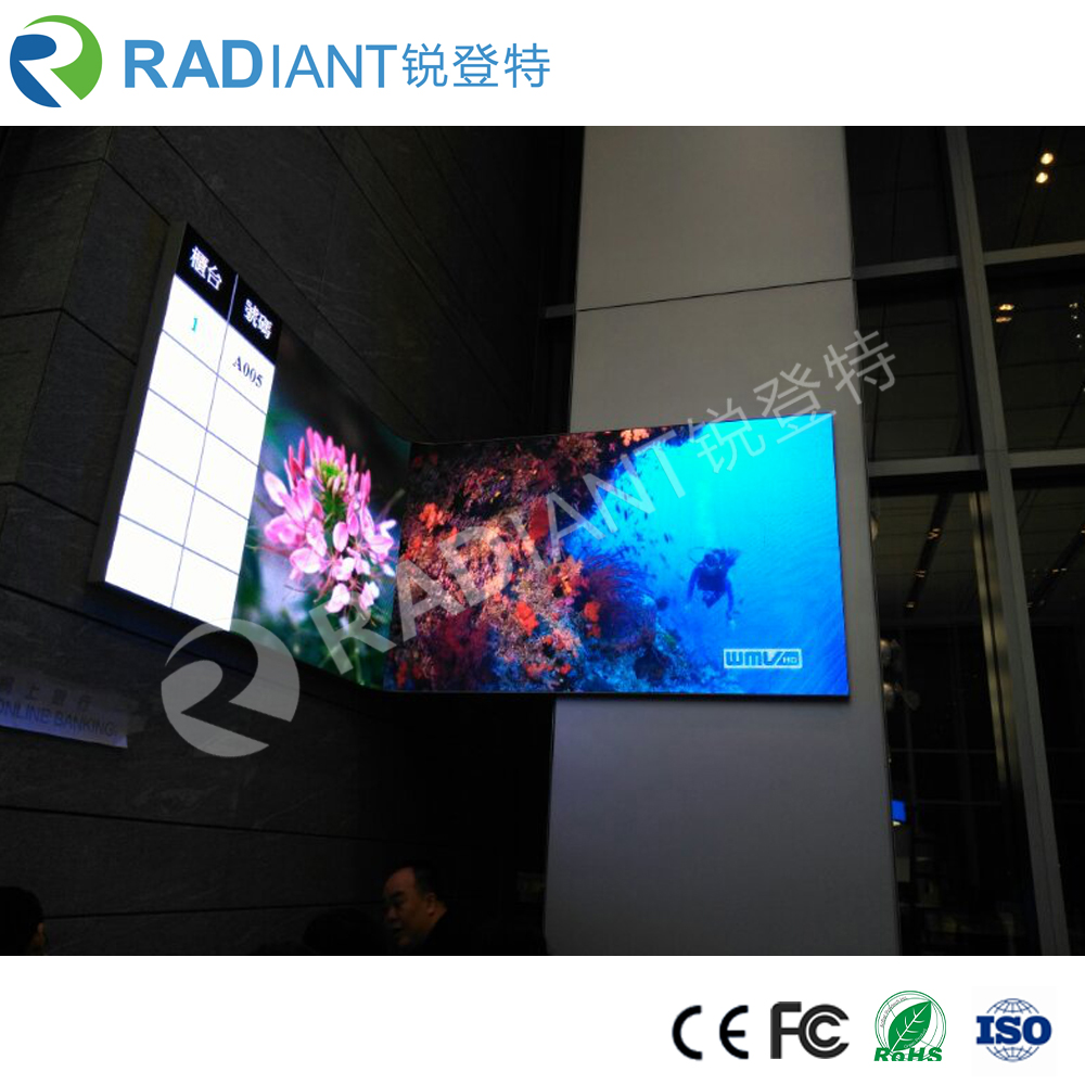 P4 High quality professional soft module curved indoor flexible LED screen