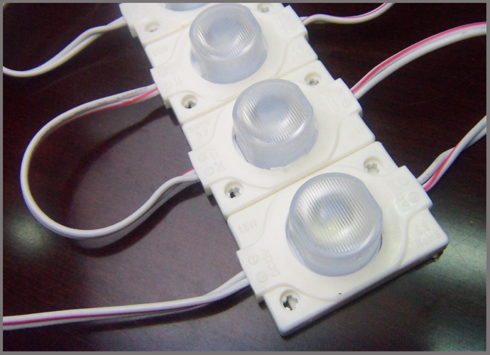 High quality 3030 led injuction module light with lenz 12V 15W Modules light for led backlight