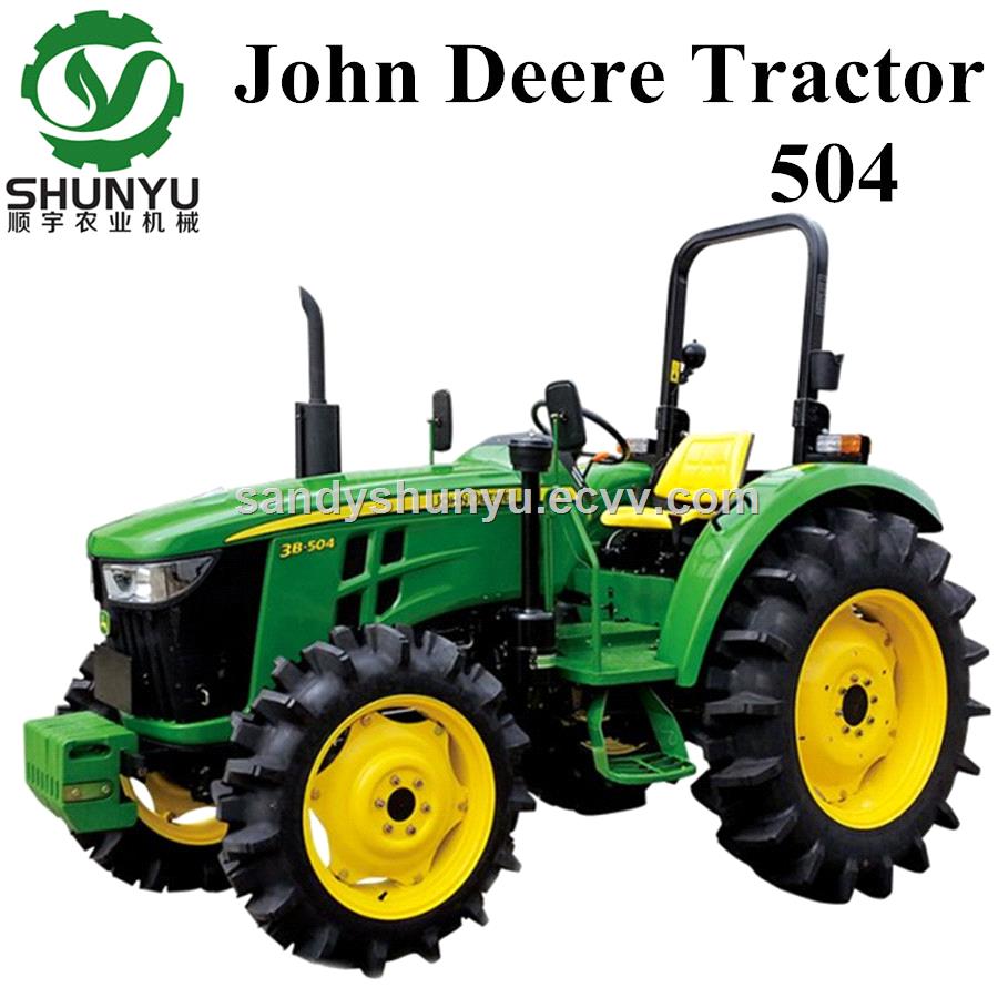 John Deere 504 50hp 4wd tractor for sale