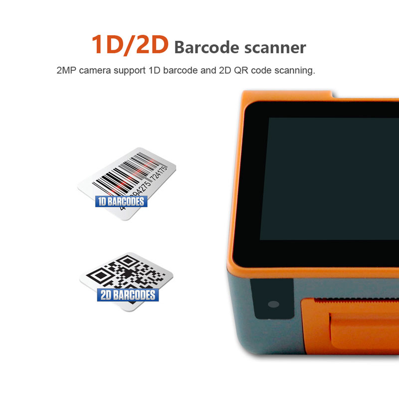 Portable POS Machine Bill Printer Mobile Payment Terminal Handheld pc
