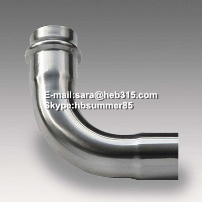 316 Stainless Steel PressFit Fittings 90 Degree Elbow Manufacturer