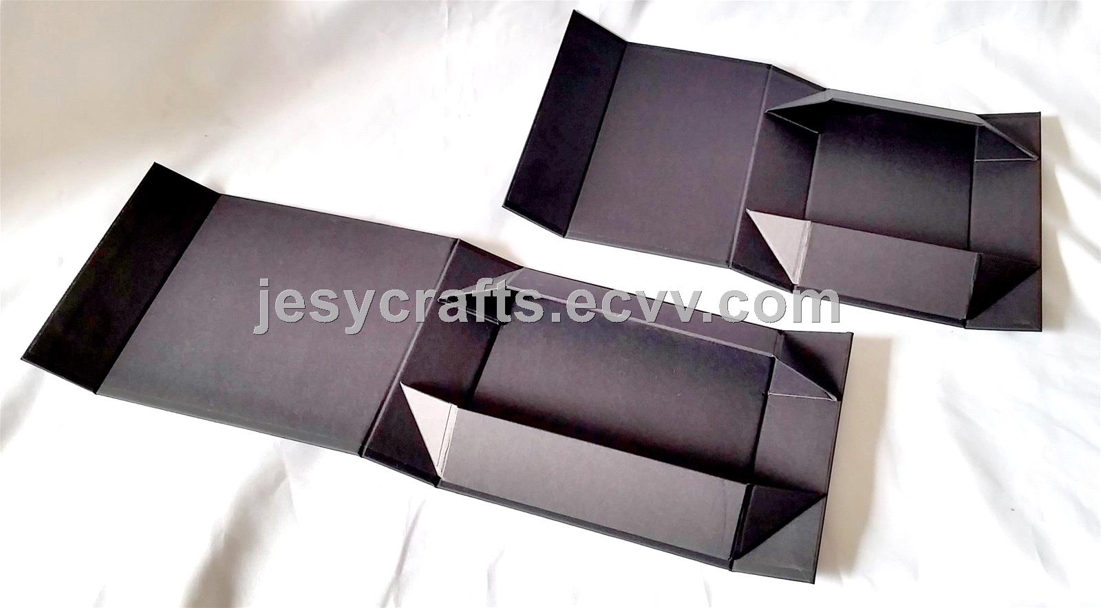Luxury Black Collapsible gift boxD0027
