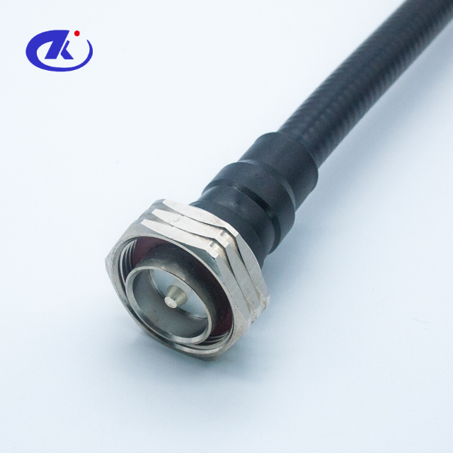 free samples High frequency 716 DIN Male to N Male 12 superflex connectors Cable assembly