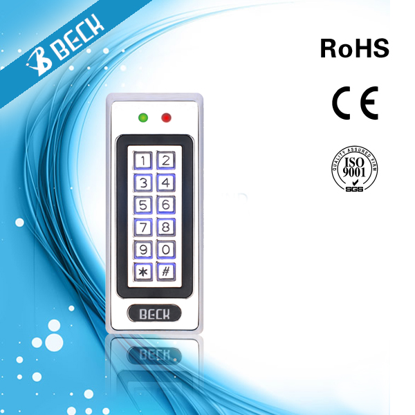 Zinc Alloy Waterproof Access Control 500 Storage Capacity Time Delay for Access control System Model BKZ1101C
