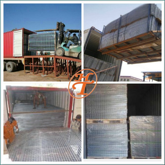 Square Hole Shape and Construction Wire Mesh Application Welded wire mesh Panels